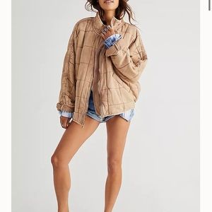 Free people Dolman quilted jacket